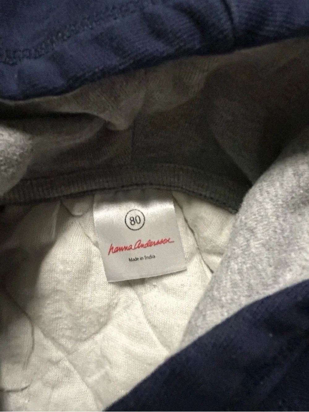 Hanna Andersson quilted hooded